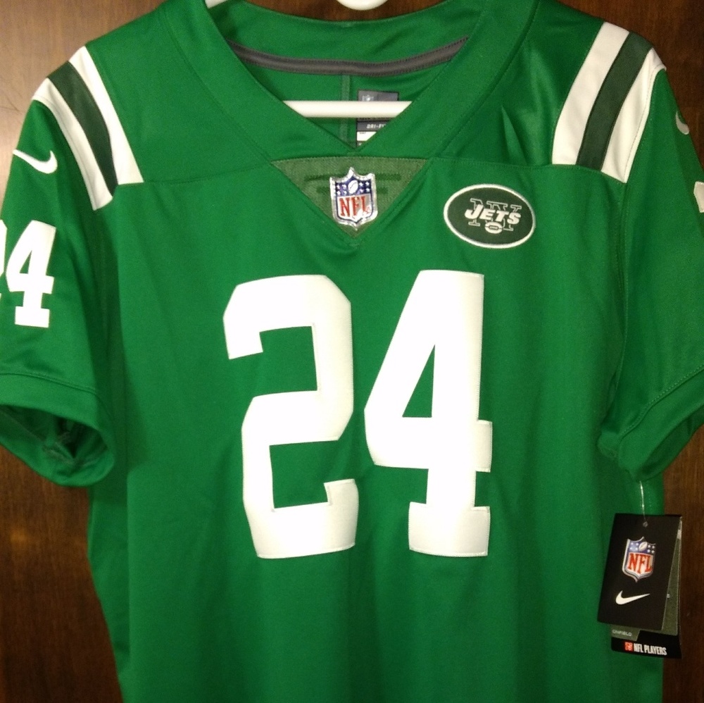 Nike Darelle Revis Jets Color Rush Limited 2XL